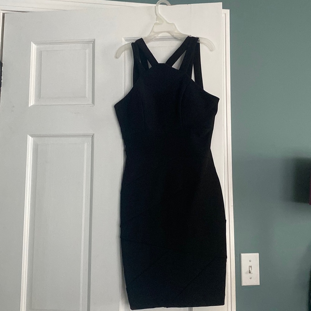 Emerald sundae black formal dress